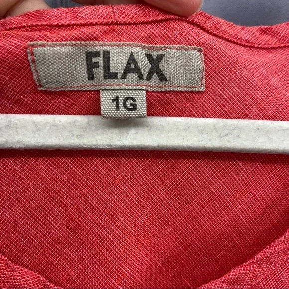 Flax Red Midi Dress - Picture 2 of 9